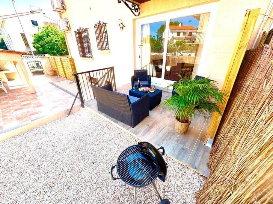L'Evasion - Climatise - Jardin - Plage - Jacuzzi Perpignan Dış mekan fotoğraf